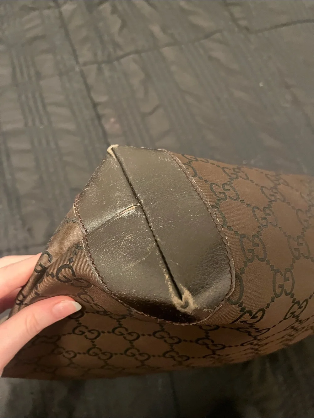 Gucci monogram canvas